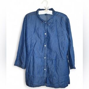 Saint James Indigo Denim Shirt